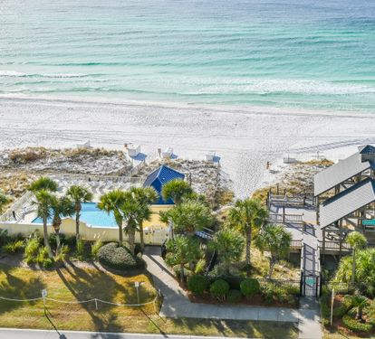 Your private beach with beach service