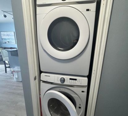 Brand new front load washer-dryer! 
