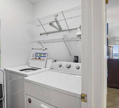 full sized laundery in a condo is such a game changer