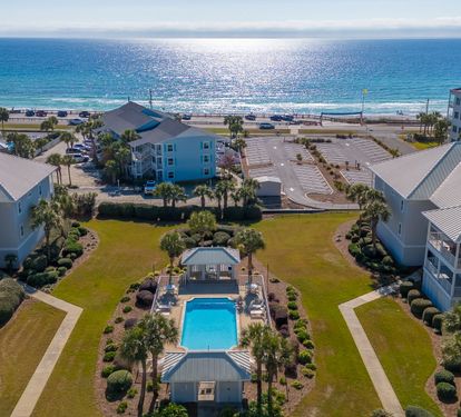 Pavillion Palms condo complex - just steps from the beach!