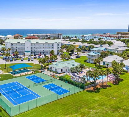 Maravilla Has Basketball, Tennis, Pickleball, Cornhole, Shuffle Board, Grills, Two Pools a Hot tub and a Gym