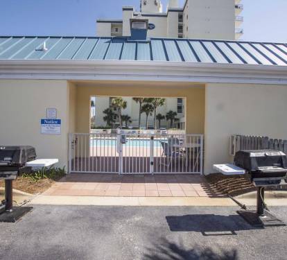 grill area for guest leeward key