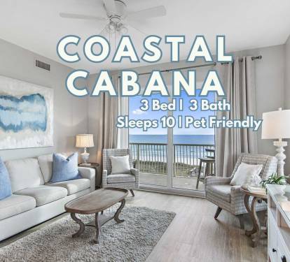 beach retreat rental coastal Cabana