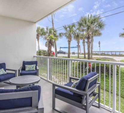 balcony view master bedroom