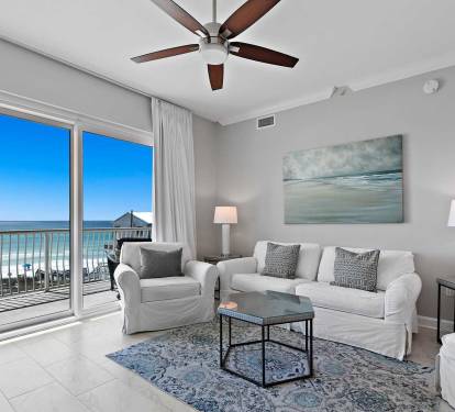 private beach in destin at beach retreat