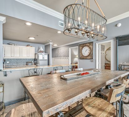 Open concept design with a view of the Gulf as soon as you enter!