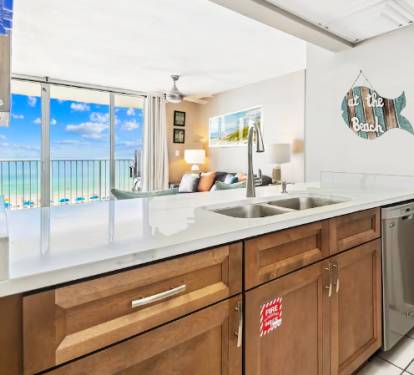 Newly remodeled kitchen