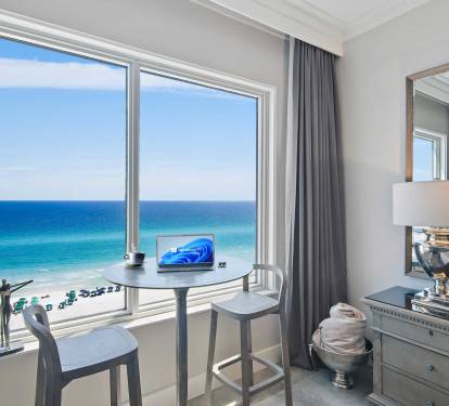 view from master bedroom leeward key 1006