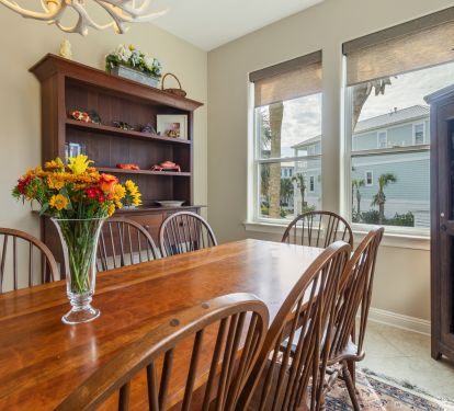 Large dining table