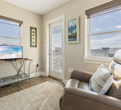 Fourth floor living room