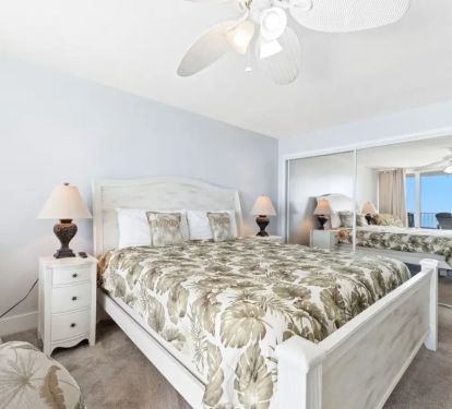 Master bedroom with plenty of closet space and en-suite bathroom