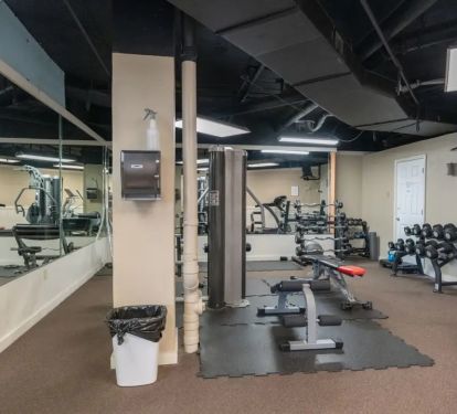 On-site fitness center
