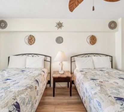 2nd Bedroom with double beds