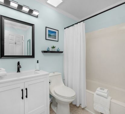 Completely updated 2026 Spacious Guest Bath