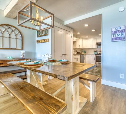 Share meals and memories in this cozy dining space.