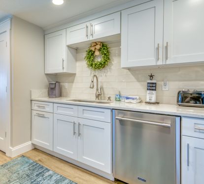 Enjoy the convenience of a home-style kitchen.