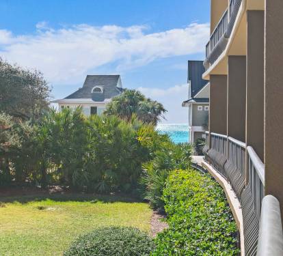 view from balcony
