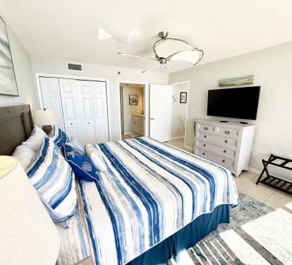 Bedroom with ensuite bathroom