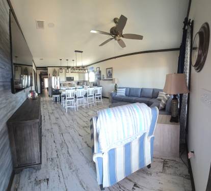 Living room from entry