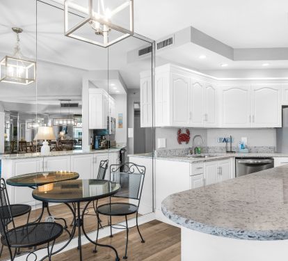 Kitchen with dinette