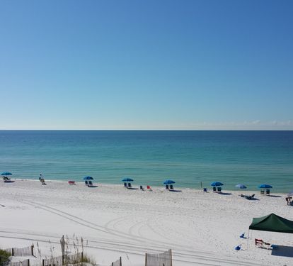 Beach front view