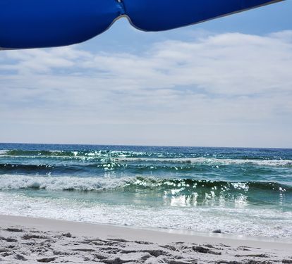 Enjoy the incredible white sand beach!