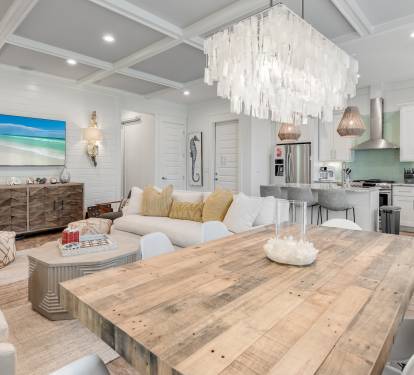 Luxurious sofas and stunning open-concept living for ultimate comfort and style.