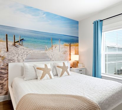 The King bed in the 2nd bedroom will lure you in and have you well rested for the days adventures.  The blackout curtains will take care of that morning light when you want to snuggle in the bed a bit later in the day.