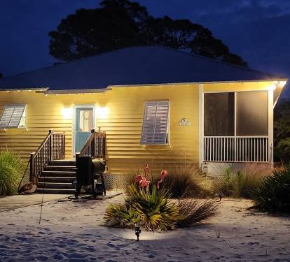 Front of Cottage, Parking to Left