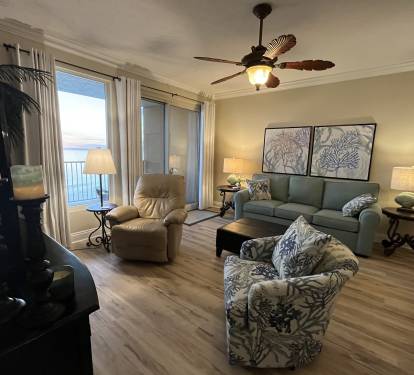 Spacious living area