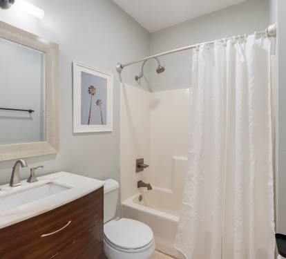 Secondary bathroom