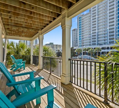 Downstairs Deck