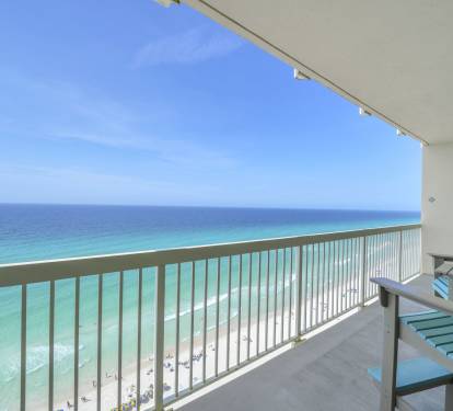 Wind down with stunning west-facing sunset views from the balcony—watch the sky light up over the Gulf as the day fades into a perfect coastal evening.