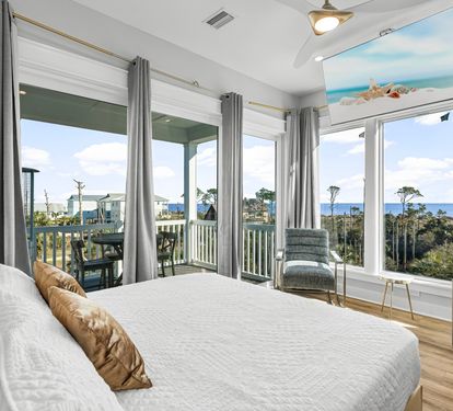 Wake Up To Sparkling Water Views