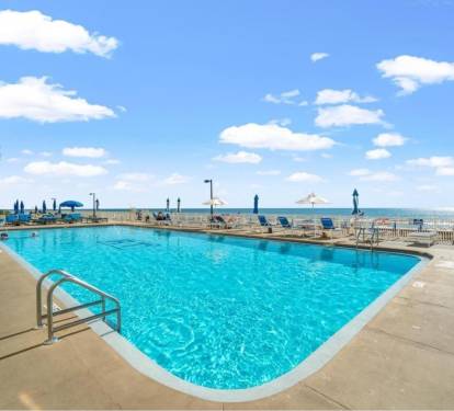 Gulf front pool