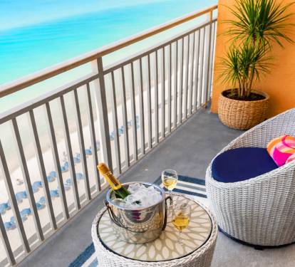 Balcony Chairs West View