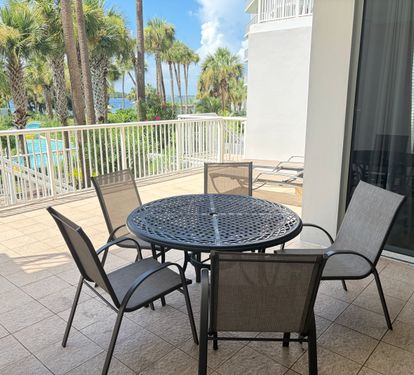 Balcony View w/ Table &amp; Chairs