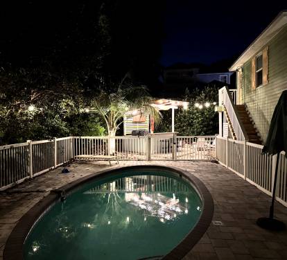Just because the sun goes down doesn’t mean you need to go inside