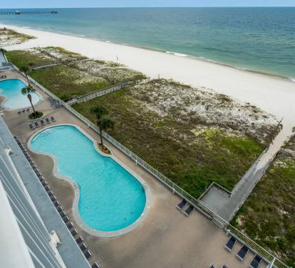 Pool from Balcony