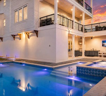 The Backyard Comes Alive After Sunset