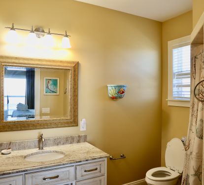 Master bath with shower only