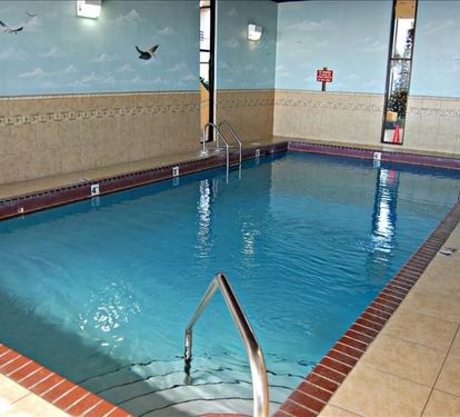 Heated indoor pool