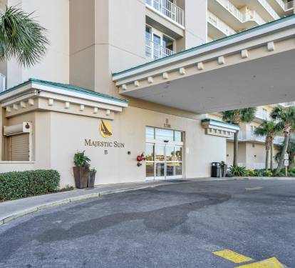 Welcoming front entrance sets the tone for a relaxed coastal stay.