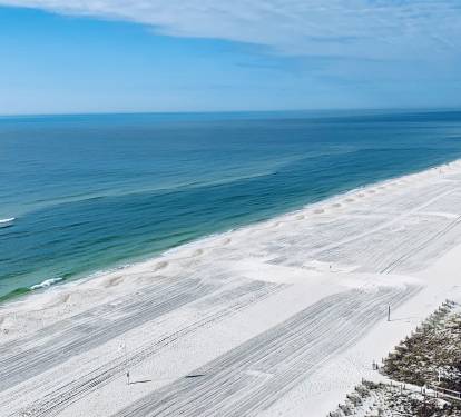 Romar Beach - Patio View