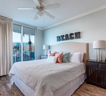 1st owners retreat with private sliding door to balcony. 