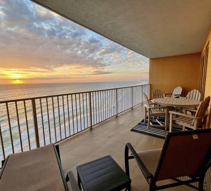 Large balcony