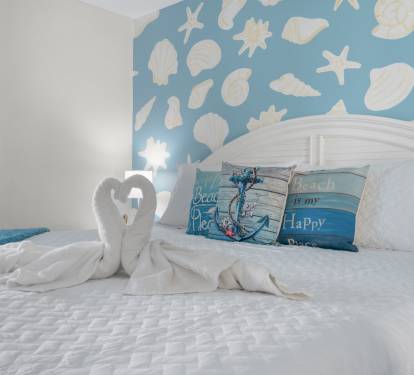 Master Bedroom with Coastal theme