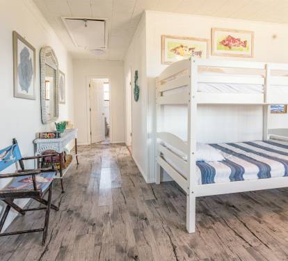 Bunk Room w/ Hall leading to Master