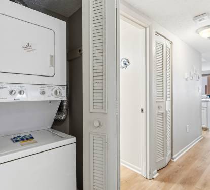 Washer and dryer make doing your laundry easy during your stay.