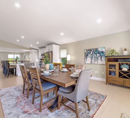 No shortage of entertaining spaces